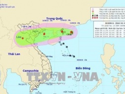 Bão số 4 gây mưa rất to ở Bắc Bộ và Bắc Trung Bộ 3 ngày liên tiếp
